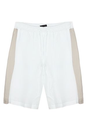 Bermuda in viscosa leggera bianco LOW BRAND | LP26034A001